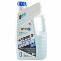 Антифриз NOWAX BLUE G11 концентрат (синій) 5кг