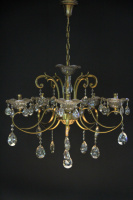 Хрустальная люстра SVLIGHT пятирожковая A31330/5 бронза+шампань