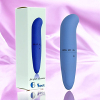 Міні-вібратор для точки G Mini G Spot Blue Boss Series – синій компактний стимулятор для жінок