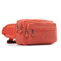 PODIUM Сумка Женская Текстиль на пояс полиамид Jielshi ZT-019 orange