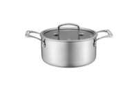 Кастрюля нержавеющая Maestro 240 мм x 5.4 л PRO (MR-3504-24)