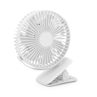 Портативный настольный вентилятор YT41016, R*160мм, 3 режима, прищепка, таймер, встроенный аккумулятор, USB кабель, Mix Color, Box