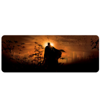 Коврик 300*800 тканевой Batman sunrise с боковой прошивкой, толщина 2 мм, Black, Пакет