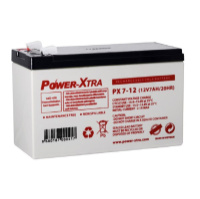 Акумуляторна батарея AGM Power-Xtra PX7-12(28W), Gray Case, 12V 7.0Ah ( 151 х 65 х 94 (100) ) Q5