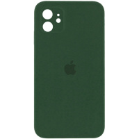 Чохол Silicone Case Square Full Camera Protective (AA) для Apple iPhone 11 (6.1«), Зелений / Cyprus Green - купити в SmartEra.ua