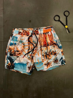 Різнокольорові чоловічі пляжні шорти | 13-139