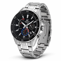 Чоловічий годинник Casio Edifice EFR-552D-1A3 з хронографом та сталевим браслетом