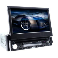Автомагнитола 1DIN DVD-9506 Android GPS с выезжающим экраном