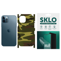 Захисна плівка SKLO Back (тил+грані) Camo для Apple iPhone 12 (6.1«)