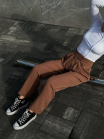 Брюки Reload - Marseille, коричневий