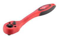 Рукоятка з храповим механізмом Intertool вигнута 1/4« х 72T Prof (HT-2107)