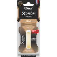Ароматизатор целюлозний з капсулою Nowax серія X Drop Deluxe - Gold