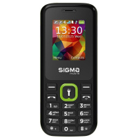 Телефон Sigma mobile X-Style 171 MINI Black-Green (Код товару:42451)