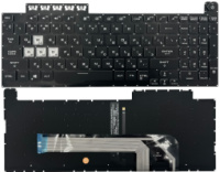 Клавіатура для ноутбука Asus TUF Gaming FX506 FX706 FA506 FA706 Прямий Enter підсвітка RGB Original PRC (0KNR0-661VRU00)