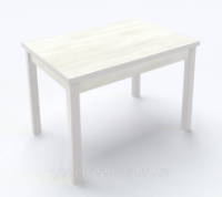 Стол обеденный раскладной Fusion furniture Марсель 1100 Белый/Белое дерево