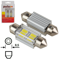 Лампа PULSO/софитные/LED SV8.5/T11x36mm/4 SMD-5730/9-18v/130Lm (LP-62036)