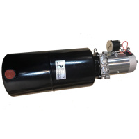 Міні-маслостанція під двоходові циліндри HYDRO-PACK (12 В, 1.6 кВт, з баком 10 л)