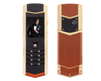 H-Mobile V1 (Hope V1) brown-gold. Vertu design