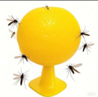 КЛЕЕВАЯ ЛОВУШКА-ШАР ОТ ПЛОДОВЫХ МУХ, МОШЕК И ДРУГИХ ЛЕТАЮЩИХ НАСЕКОМЫХ 1 шт