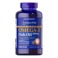 Puritan's Pride Triple Strength Omega-3 1400 mg 240 капсул