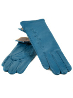 PODIUM Перчатка Женская кожа (Ш) F23 мод6 бирюза st16 Распродажа