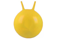 Мяч для фитнеса EasyFit 45 см с рожками желтый