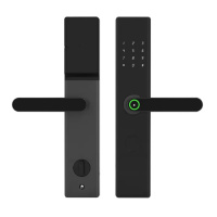 Умный дверной замок кодовый с Bluetooth, отпечатком пальца и ключ-картой,KHS-D11