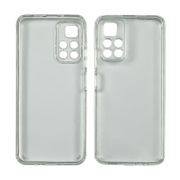 Чехол clear protective with frame для Xiaomi Redmi Note 11 5G/ Poco M4 Pro 5G/ Redmi Note 11T 5G прозрачный Люкс