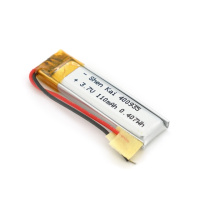 Литий-полимерный аккумулятор 4*09*35mm (Li-ion 3.7В 110мА·ч)