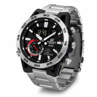 Чоловічий годинник Casio Edifice ECB-40D-1A з Bluetooth та комбінованим циферблатом