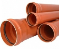 Труба ПВХ для канализации ф 400х7,7мм L=3000мм