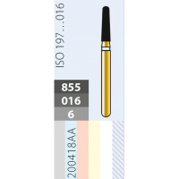 Алмазный бор Diatech скругленный конус 855 014 - 6 MLX