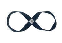 Ремінь-петля для йоги від RAO 48 см морський темно-синій