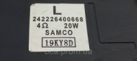 Динаміки L242226400668 R242226400669 242226400643  4Ω/20W SAMCO  телевізор Philips