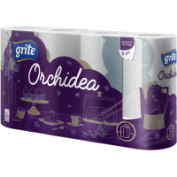 Бумажные полотенца Grite Orchidea 3 слоя 4 рулона (4770023348408)