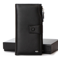 PODIUM Кошелек Classic Мужской кожа DR. BOND MB-2 black