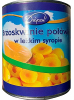 Персик консервований у сиропі 2600г. ТМ «DRIPOL»