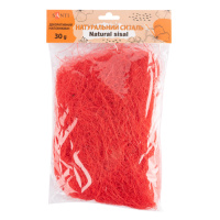 Сизаль натуральная Santi 742865 30 г красная