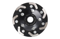 Чашка алмазная шлифовальная Apro 125 мм 22-24% бумеранг (830530)