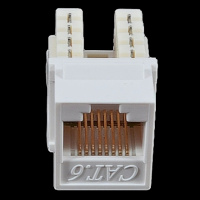 EPNew 6KTVM-U0WH Модуль KeyStone RJ45 UTP, кат. 6, 110, Slim, W – 16.6 мм, белый