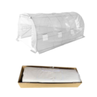 Садовая пленка для теплицы 10 м2 (4 х 2,5 х 2 м) BASS POLSKA, UV-12, Прозрачная