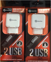 СЗУ 2USB для IPHONE + кабель USB Lightibg Soloffer 2013 out 2,4A