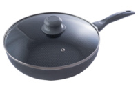 Сковорода антипригарная Maestro - 260 мм с крышкой 1 шт.