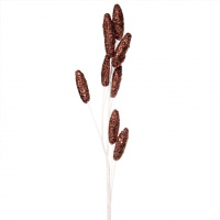Ветка декоративная YES Камыш 974859 84 см бронзовая