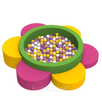 Сухой бассейн Лепестки KIDIGO