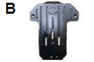 Защита коробки BMW E65 735/745 4,5;3,6 c 2001-2008г.