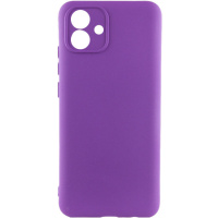 Чохол Silicone Cover Lakshmi Full Camera (A) для Samsung Galaxy A04e, Фіолетовий / Purple - купити в SmartEra.ua