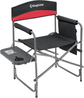 Стілець розкладний KingCamp Folding Director Chair KC1904 black/red