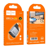 Перехідник Hoco UA34 Type-C to VGA 2K 60HZ