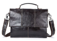 Мужская сумка кожаная Vintage 14854 Коричневая